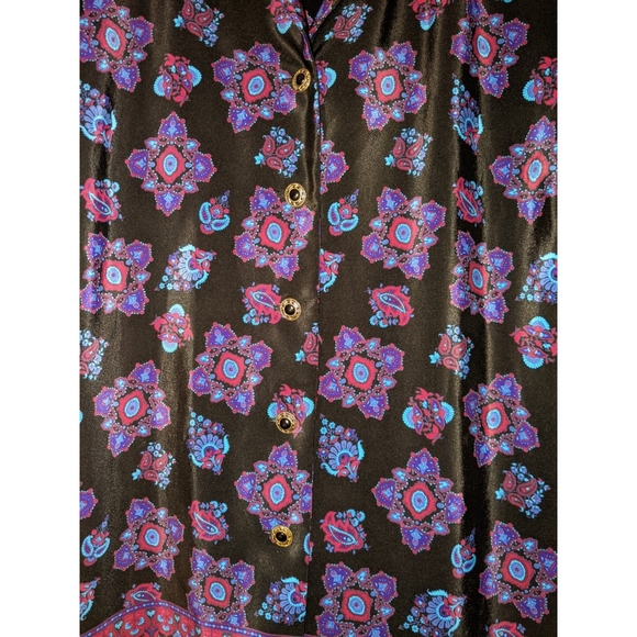 Leslie Fay Vintage Blouse Size 14 - Picture 4 of 7